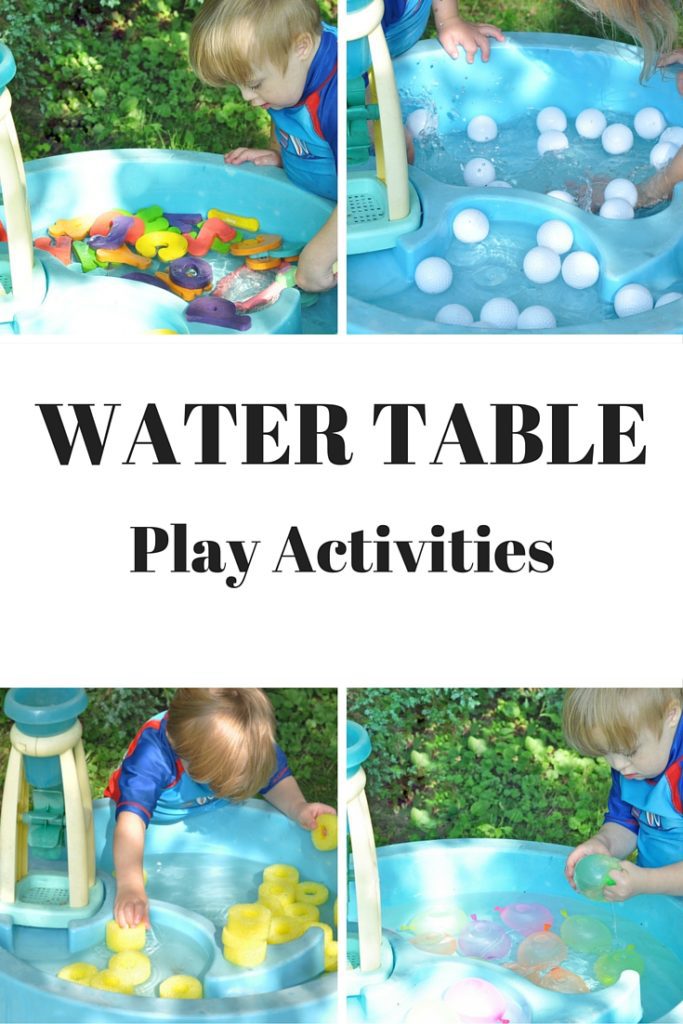 water table play